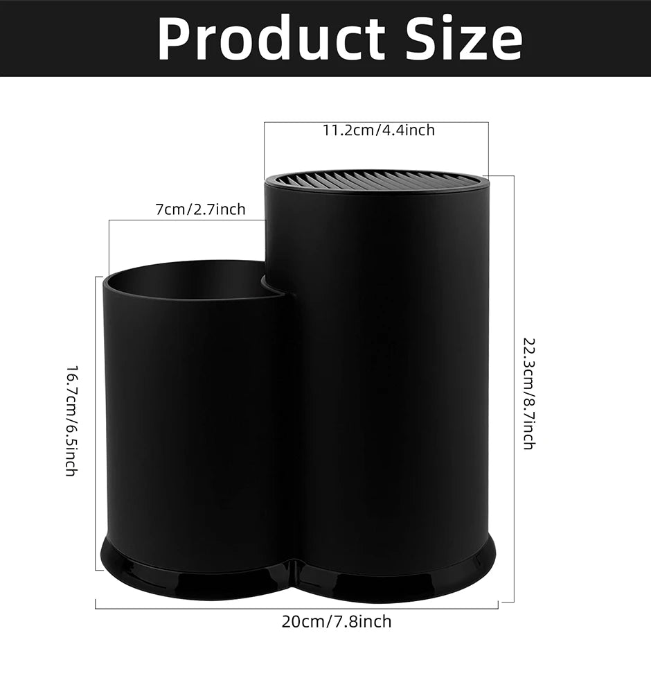 Knife Holder Multi-Function Utensil Stand Knife Block Pp