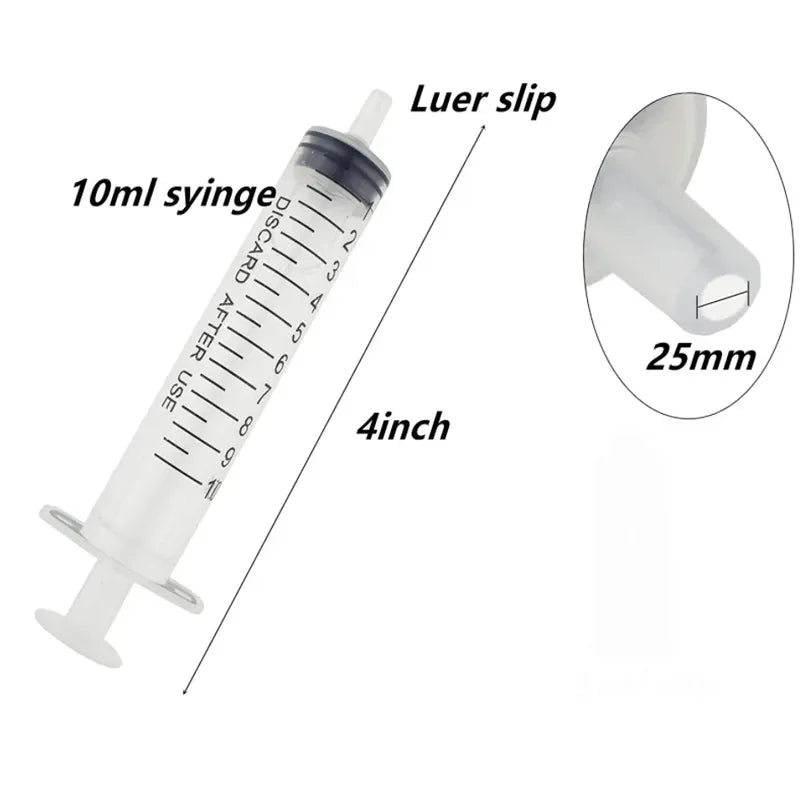 1ml-10ml Disposable Syringes Without Needle Syringe Glue Pet