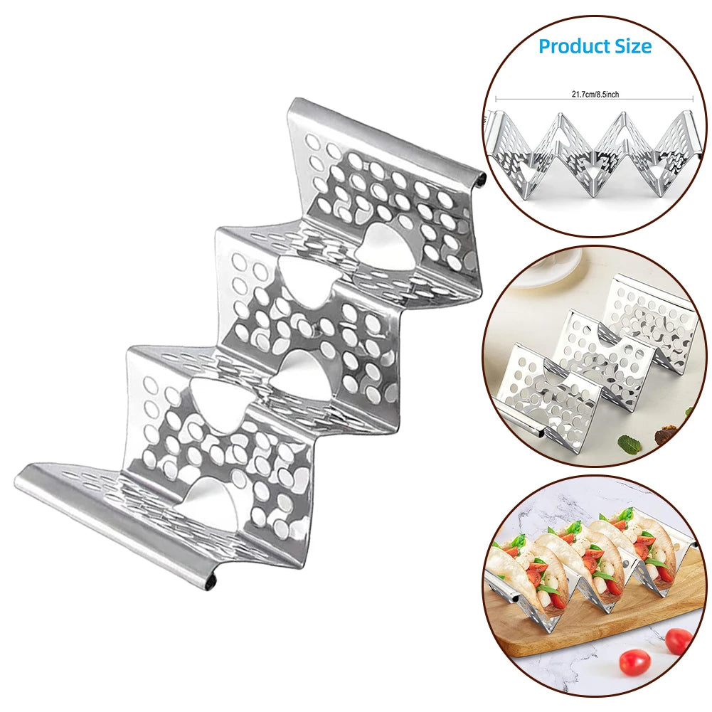 Mexican Roll Rack Taco Holder Stainless Steel Taco