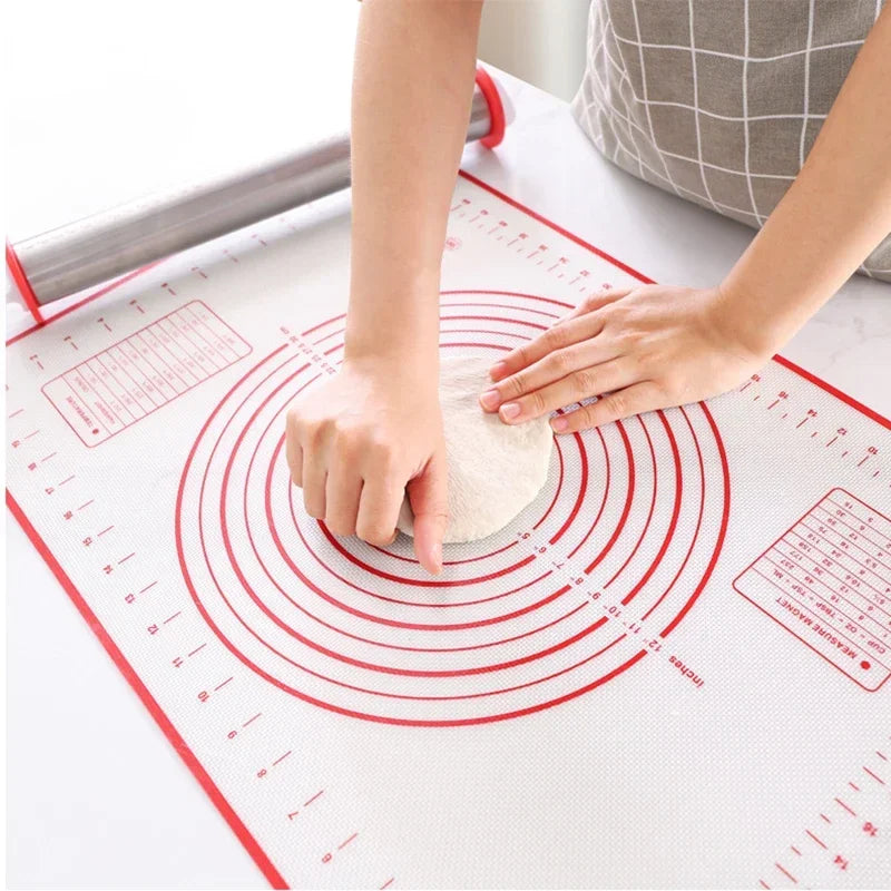Silicone Baking Mat Rolling Kneading Pad Pastry Crepes