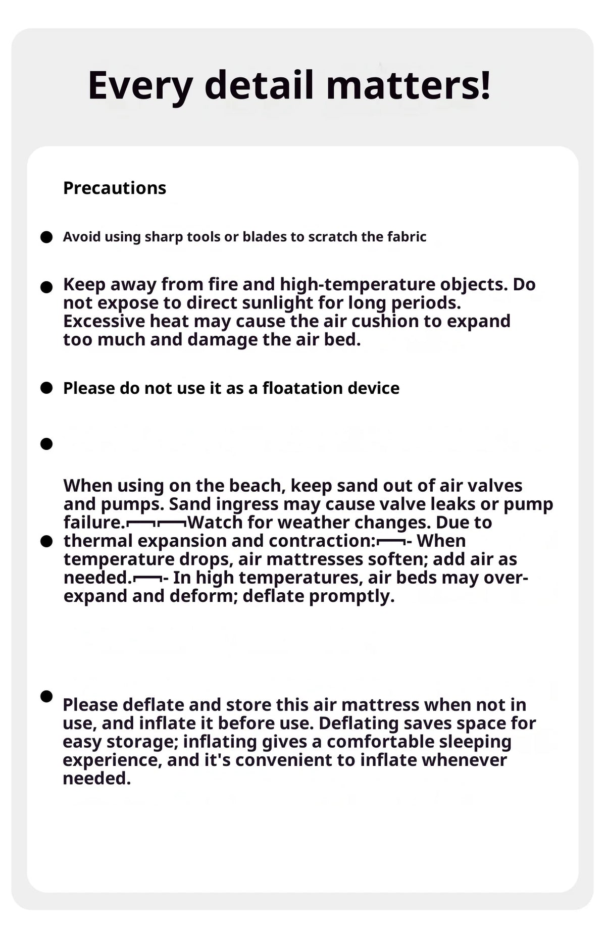 Newest Mountainhiker Inflatable Mattress Upgrade Edition 10cm