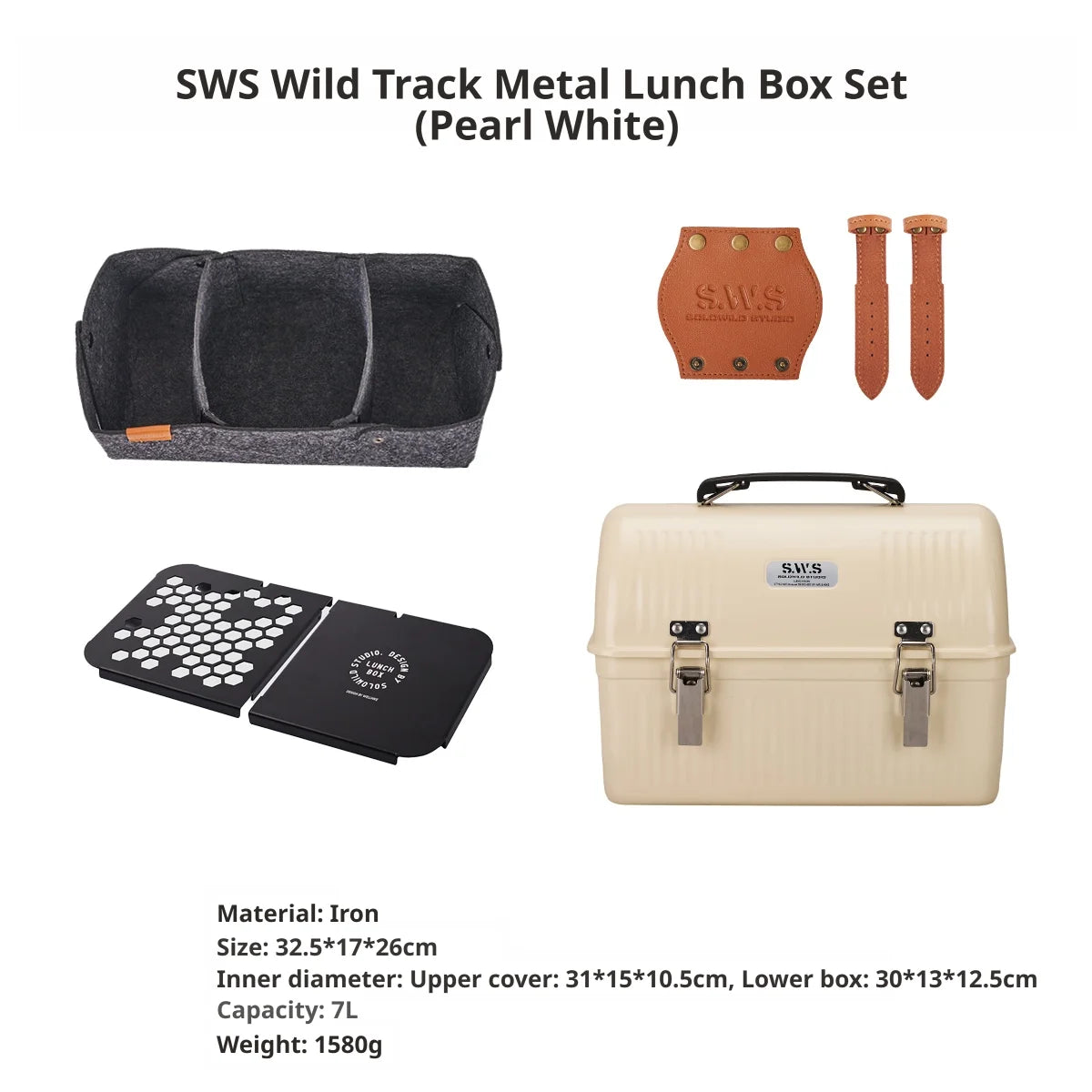 Wellhike- Outdoor Sws Wild Trace Metal Lunch Box