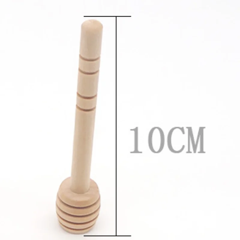 Honey Stir Bar Mixing Handle Jar Spoon Wooden