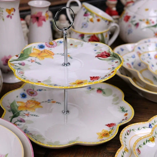 German Weibao Christmas Tableware Flat Plate Round Dinner