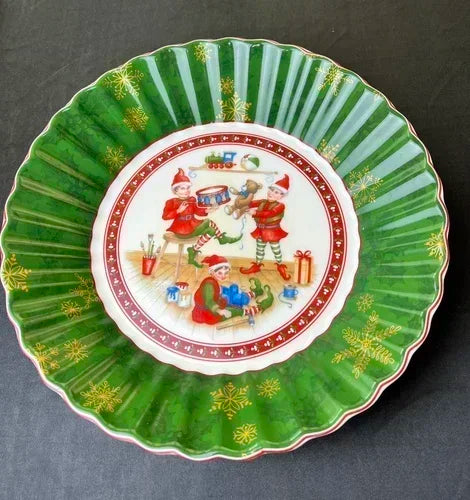 Selling German Bao Tableware Christmas European Dinner Plate