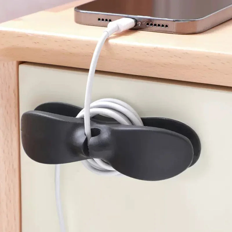 3/1pcs Silicone Cord Winder Holder Clip Organizer Cord