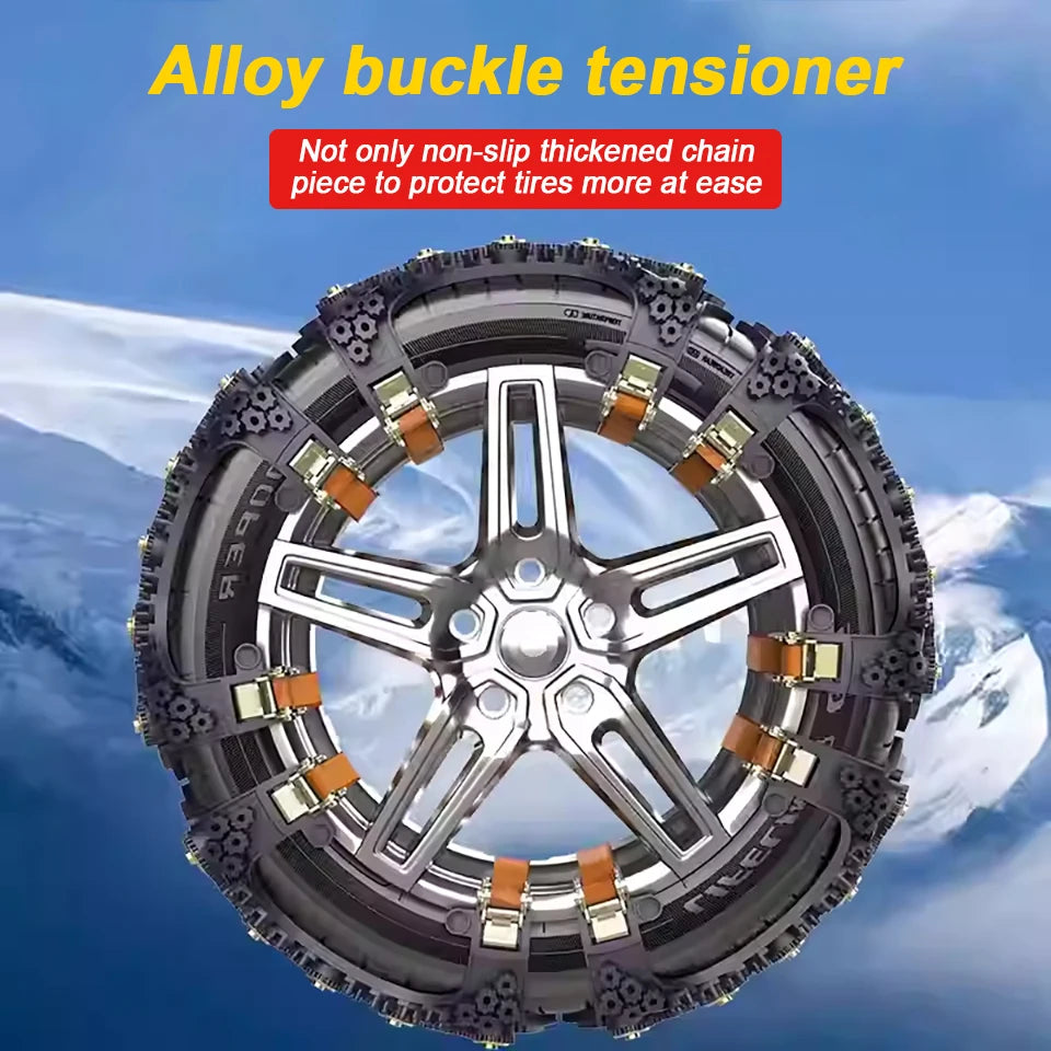 Automobile Snow Chains Winter Tire Anti-Skid Chain 165-255mm