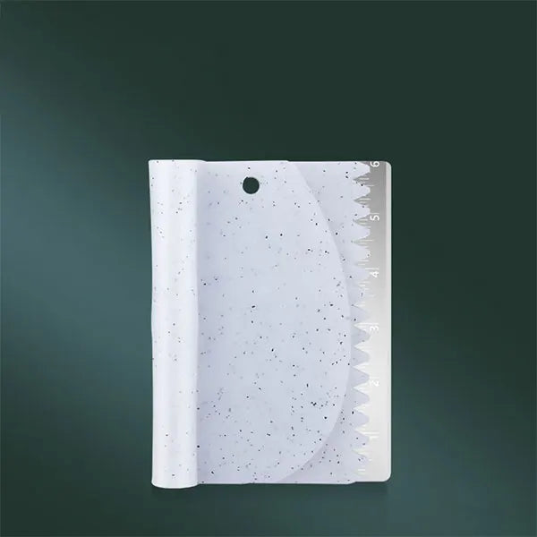 3-In-1 Dough Scraper Stainless Steel Bench Scraper Measurements