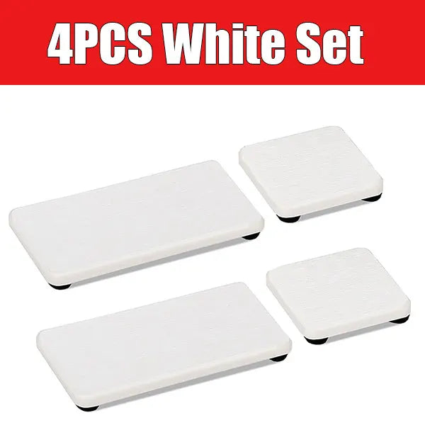 4pcs Water Absorbing Bathroom Sink Vanity Trays Diatomite