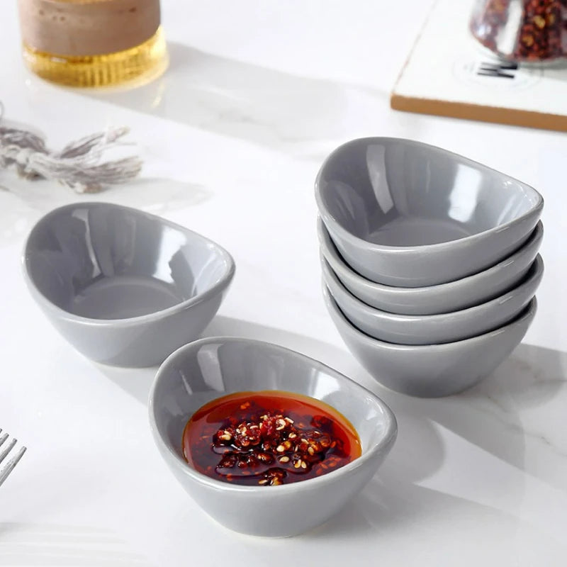 Ceramic Dipping Bowls Soy Sauce Dish Dip Bowls