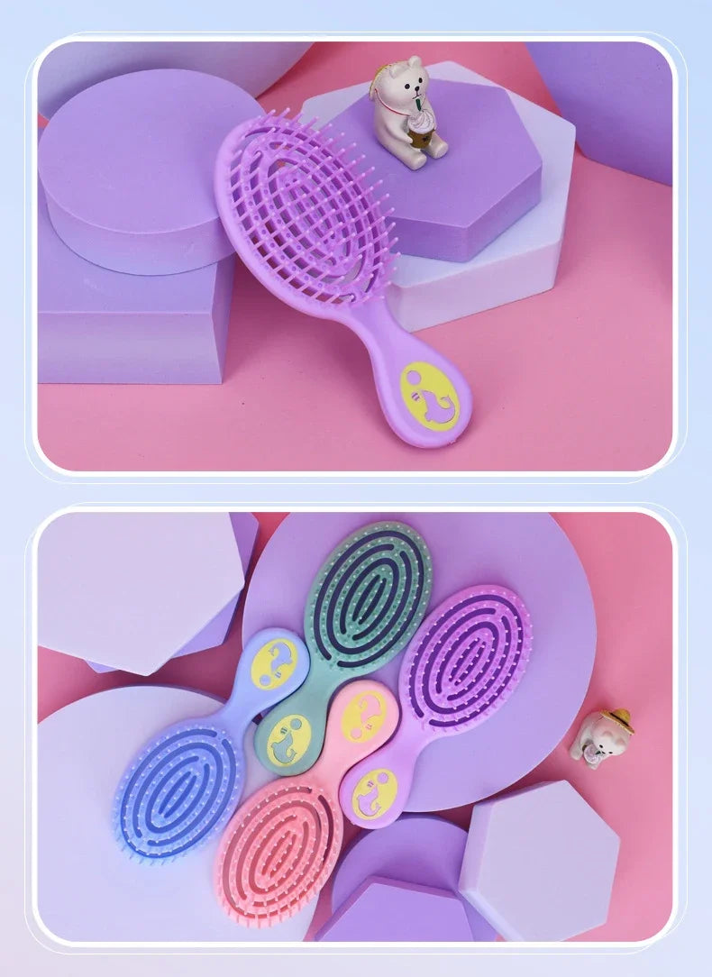 Bath Hollow Massage Anti-Screw Hair Brush Health Care