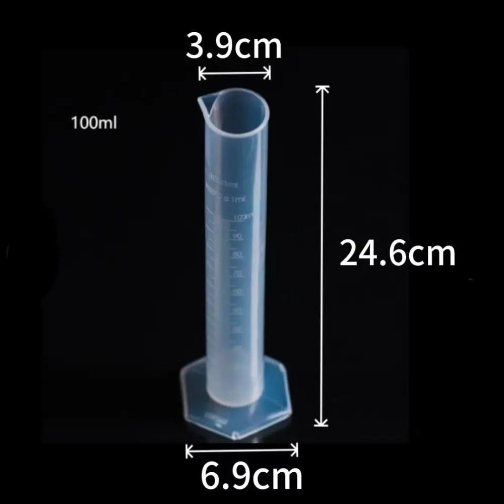 Transparents Graduated Cylinder Professional Sturdy Measuring