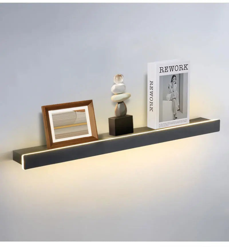 Modern Led Wall Lights Storage Rack Wall Lights
