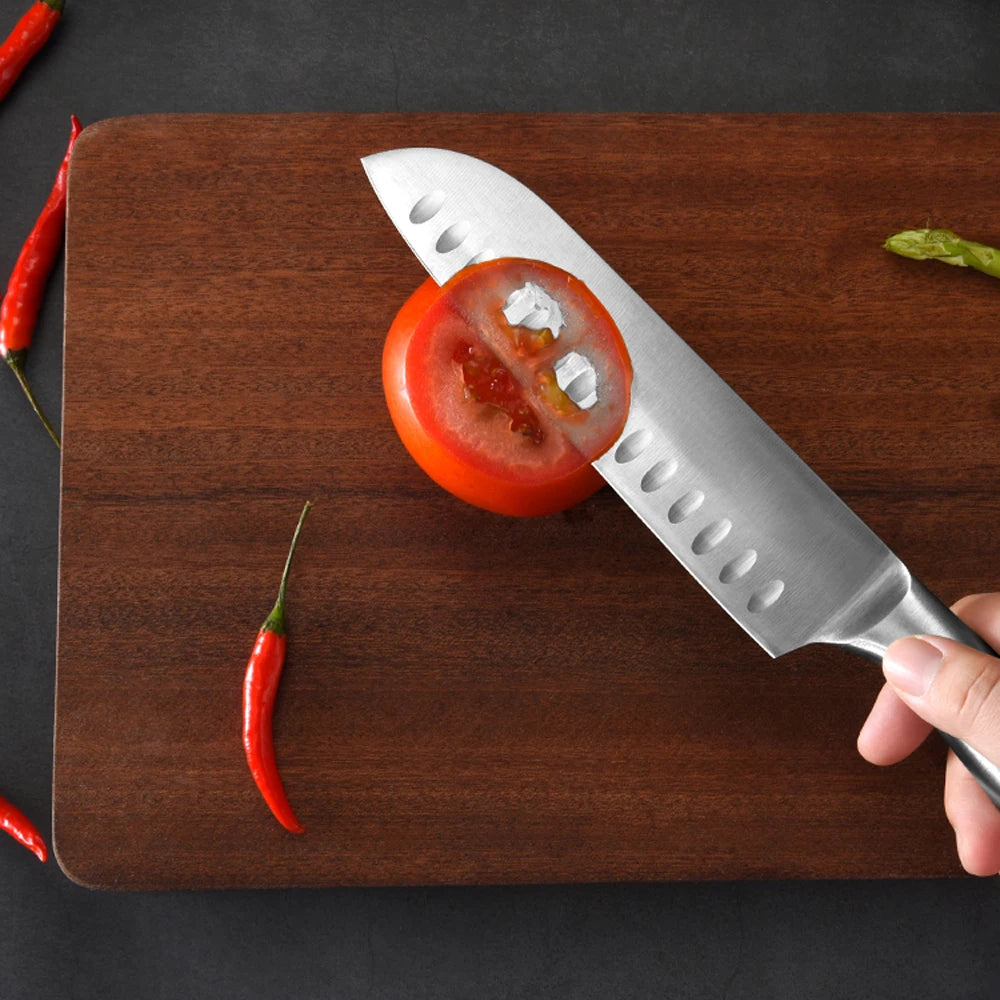 5-Piece Knife Stainless Steel Sharp Chefs Peeler Suitable