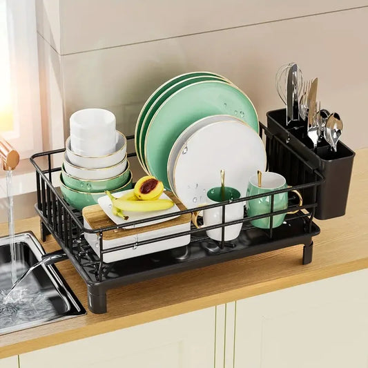 Rustproof Dish Drying Rack Countertop Dish Rack Dish