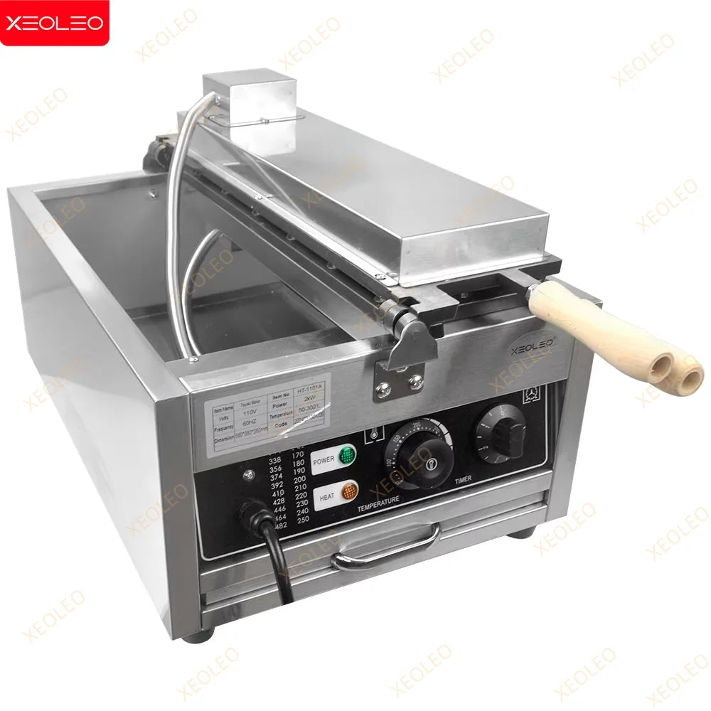 Xeoleo Taiyaki Maker Fish Waffle Machine Fish Cake