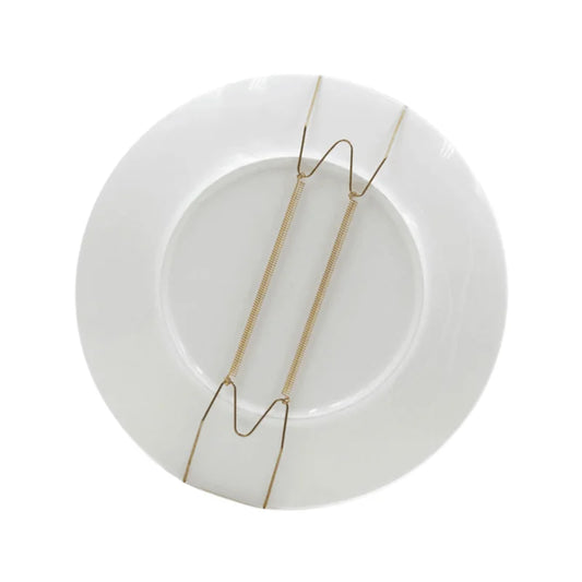 4/5/6/7/8/10/12/14/16 Inch Plate Dish Hangers Holder W-Shaped