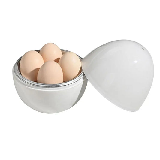 1/4 Eggs Microwave Egg Steamer Boiler Cooker Easy