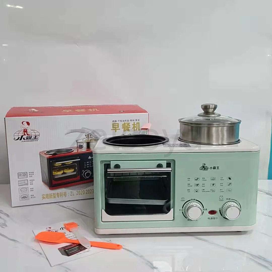 In Breakfast Machine Multi-Functional Toaster Small Baking
