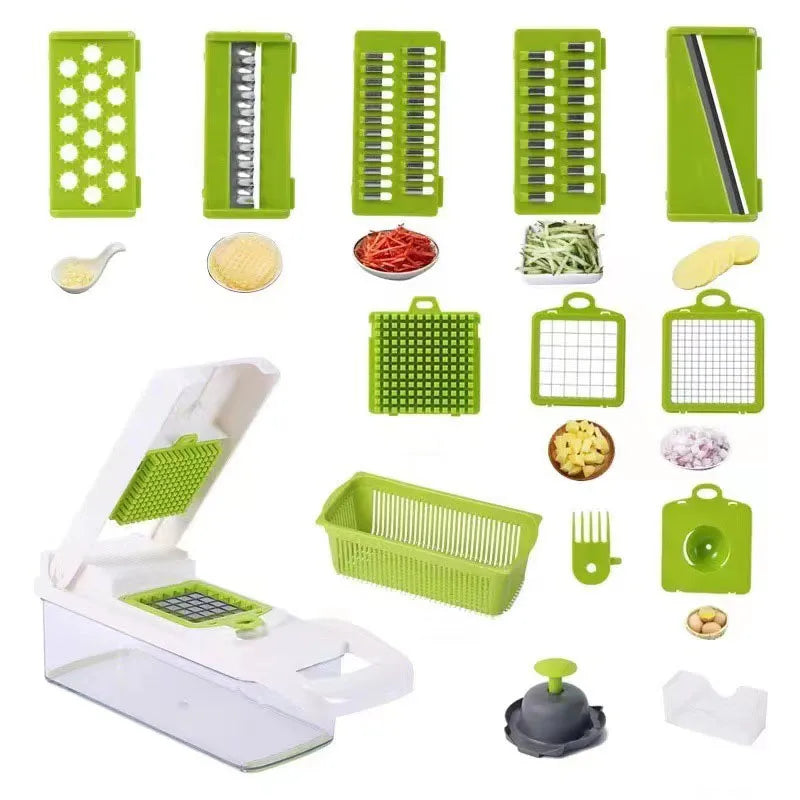 Vegetable Cutter Dicing Blades Slicer Shredder Fruit Peeler
