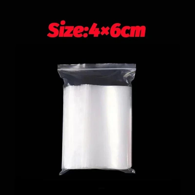 100-1000pcs Self Sealing Bag Transparent Plastic Storage Bag