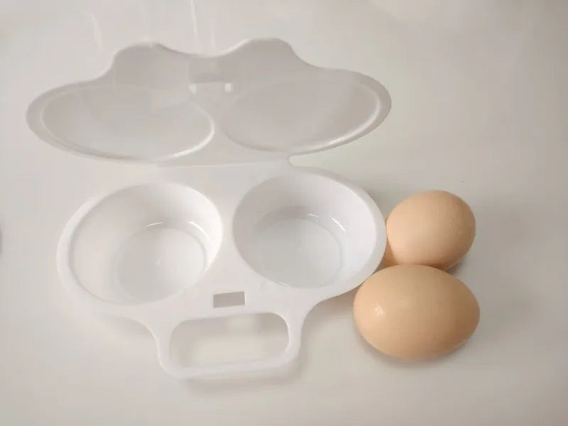 1pc Reusable Microwave Egg Cooker Food Grades Plastic