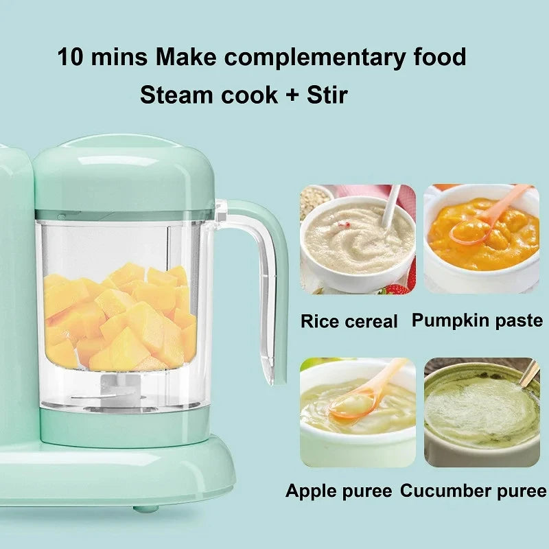 300w Baby Food Cook Mixer Steamer Fruit Vegetable