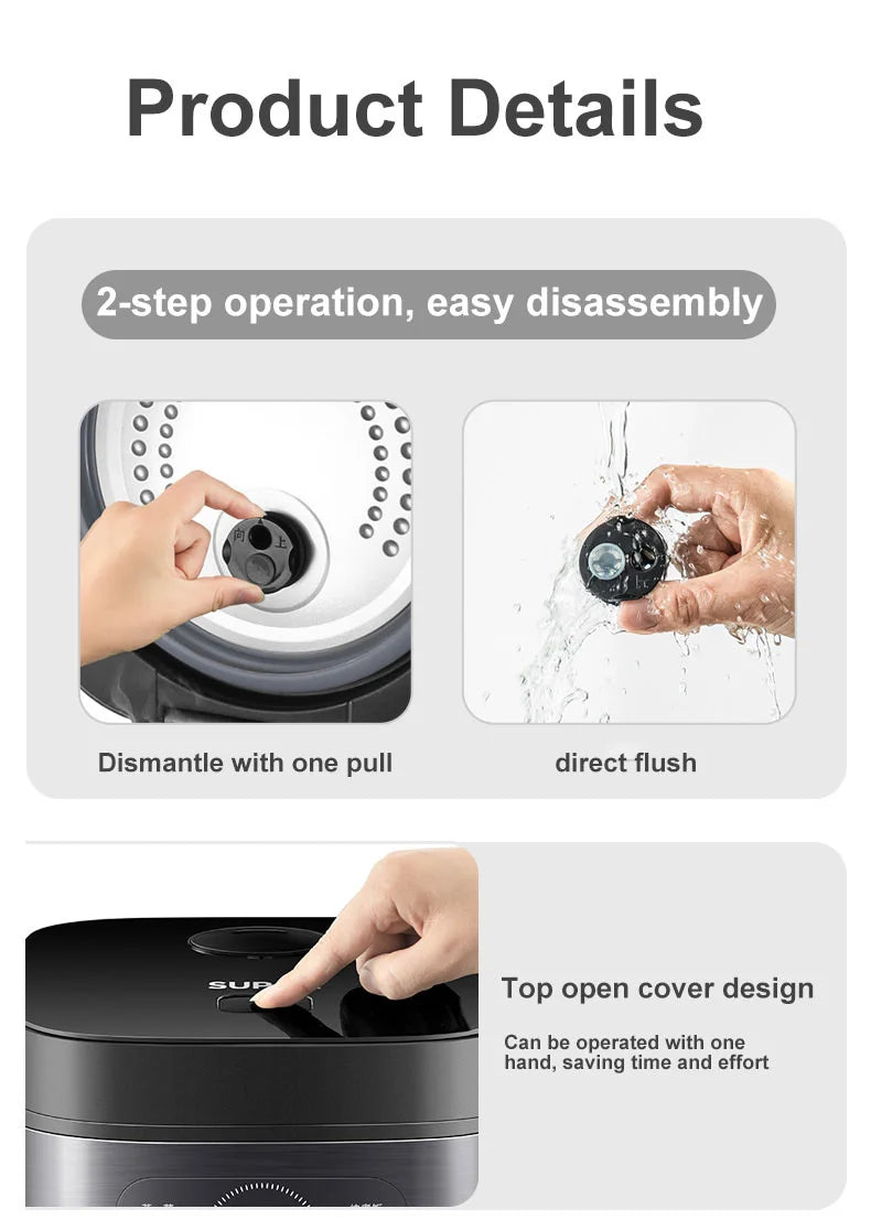 Supor 3l-5l Electric Rice Cooker Smart Soup Rice