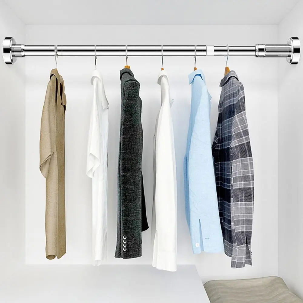 Durable Stainless Steel Clothes Drying Rack No-Drill Hollow