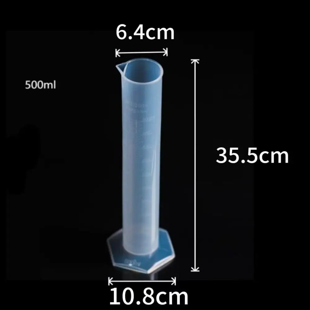 Transparents Graduated Cylinder Professional Sturdy Measuring