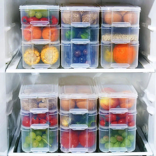 Fridge Freezer Space Organizer Refrigerator Storage Rack Shelf