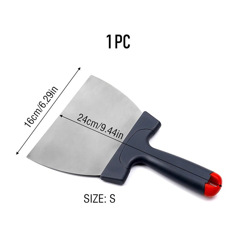 Coating Spatula Chocolate Scraper Stainless Steel Dough Scraper