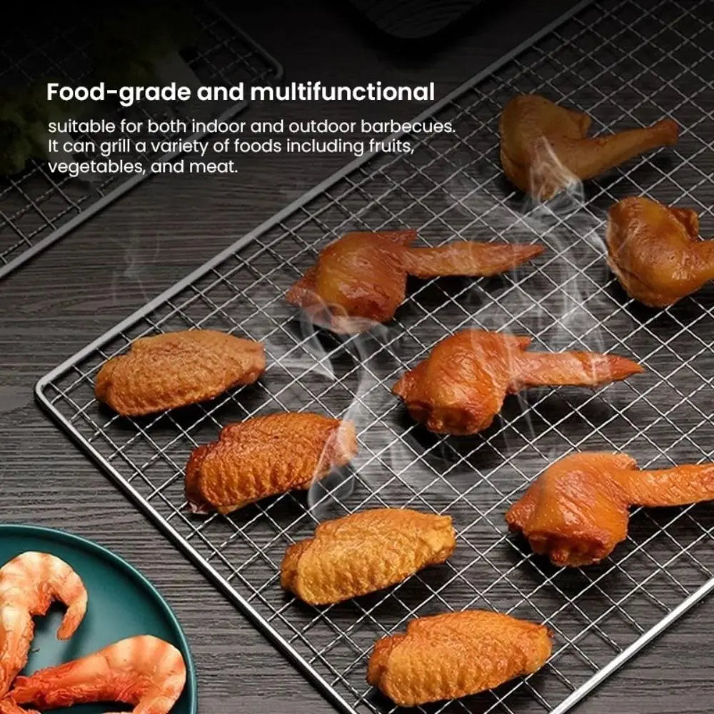 Grill Rack Grids Stainless Steel Bbq Roasting Rack