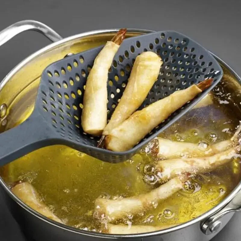 Strainer Spoon Large Funnel Fried Food Strainer Vegetable