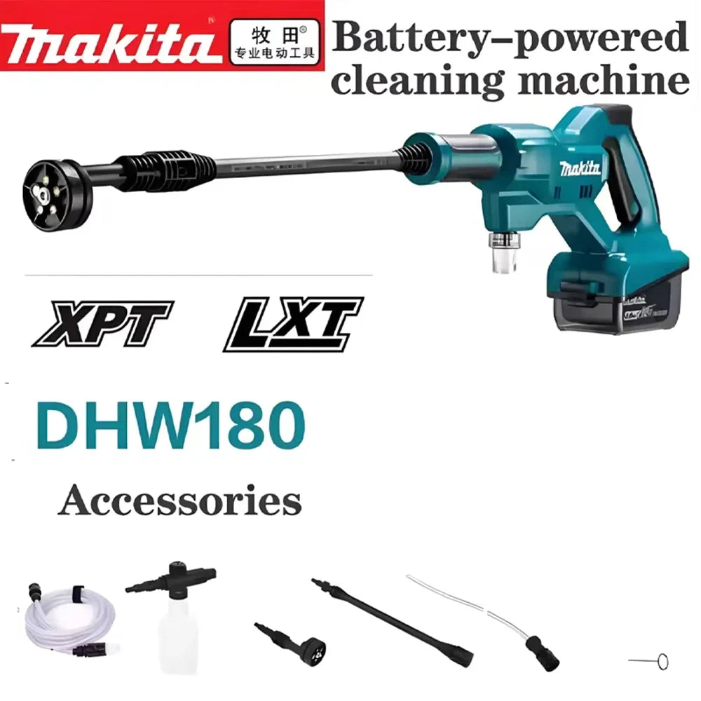Makita Dhw180 18v Lxt Cordless High Pressure Washer