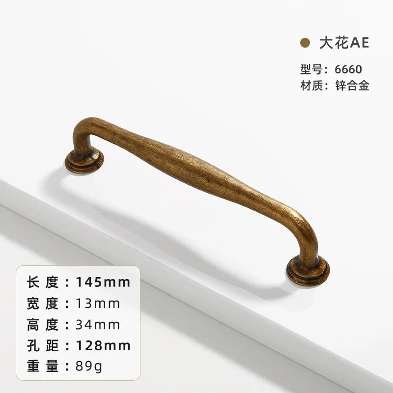 Antique Cabinet Storage Handles Retro Wardrobe Closet Vintage