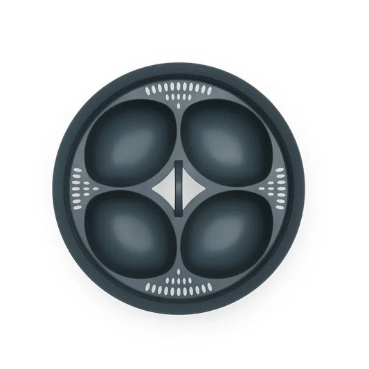 Four Compartment Egg Steamer Poached Egg Cooker Bowl