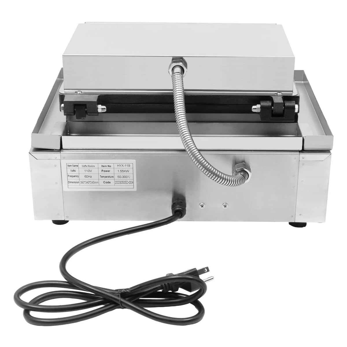 1500w Dog Machine Molds Time Temp Control Non-Stick