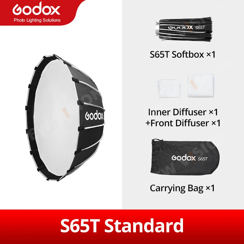 Godox S65t S85t S120t Umbrella Style Quick Installation