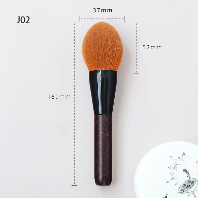 Soft Tiny Tips Goat Hair Handmade Makeup Brush