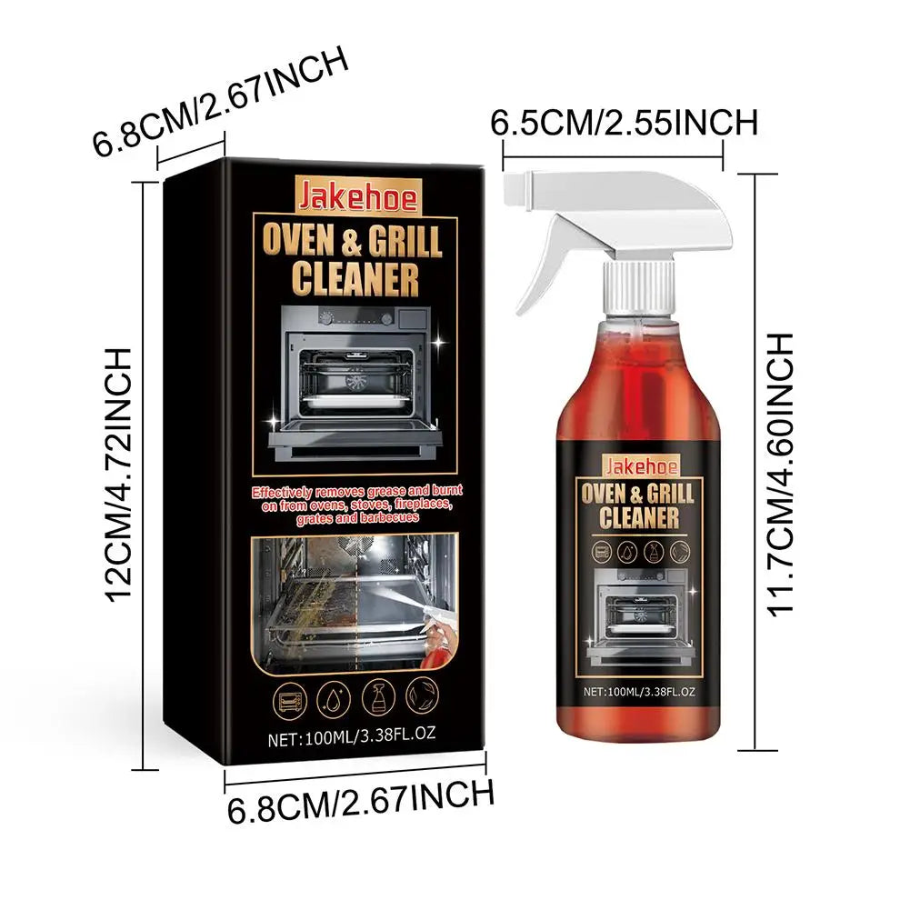 1/2/3 Cleaning Foam Spray Strong Remove Grill Stove