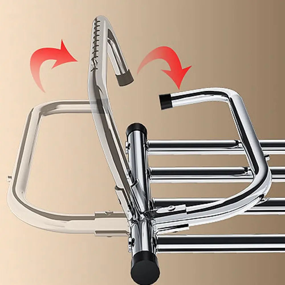Scalable Clothes Drying Rack Stainless Steel Adjustable Balcony