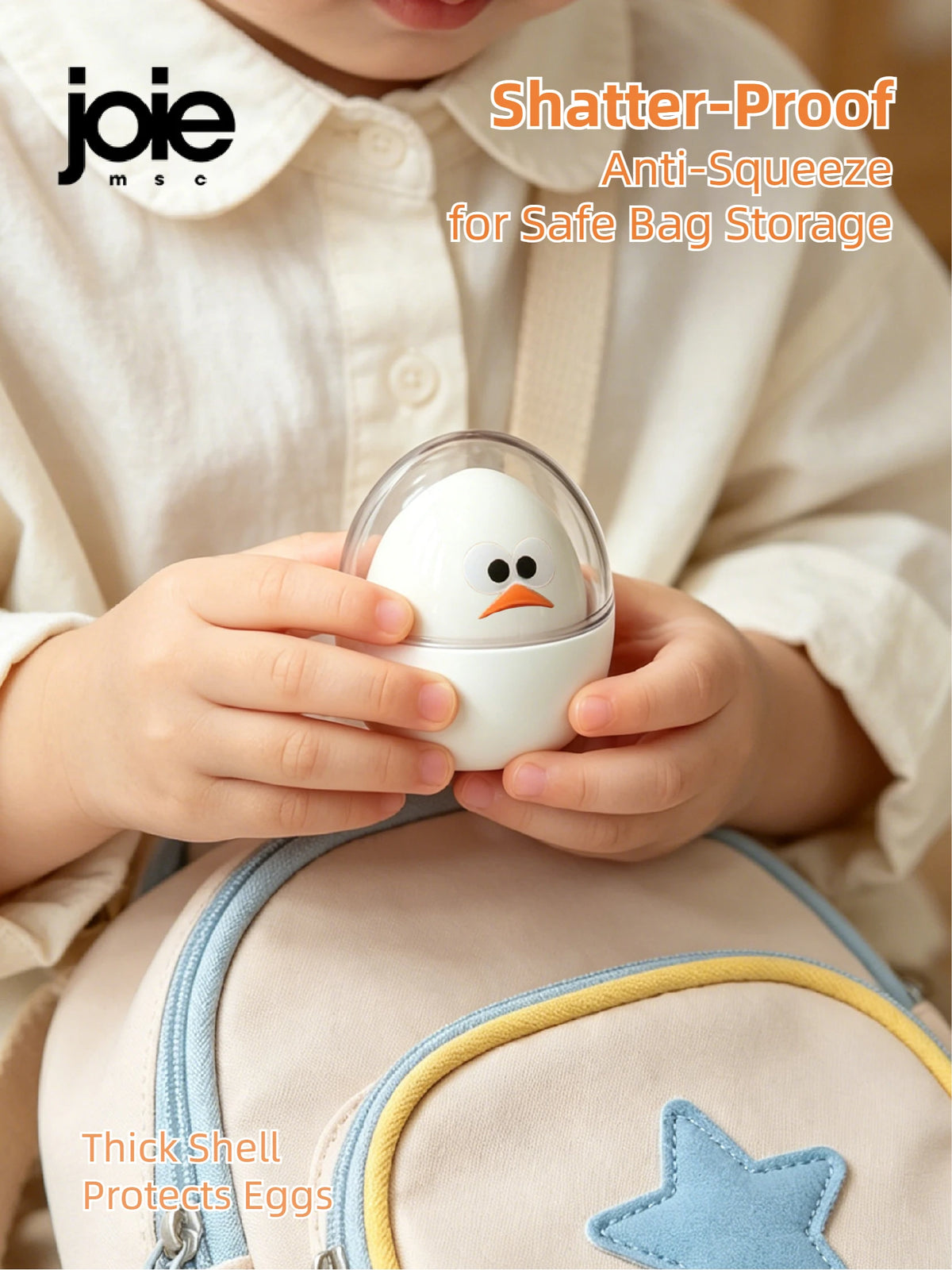 Joie Egg Holder 2pcs Shatter Proof Egg Case