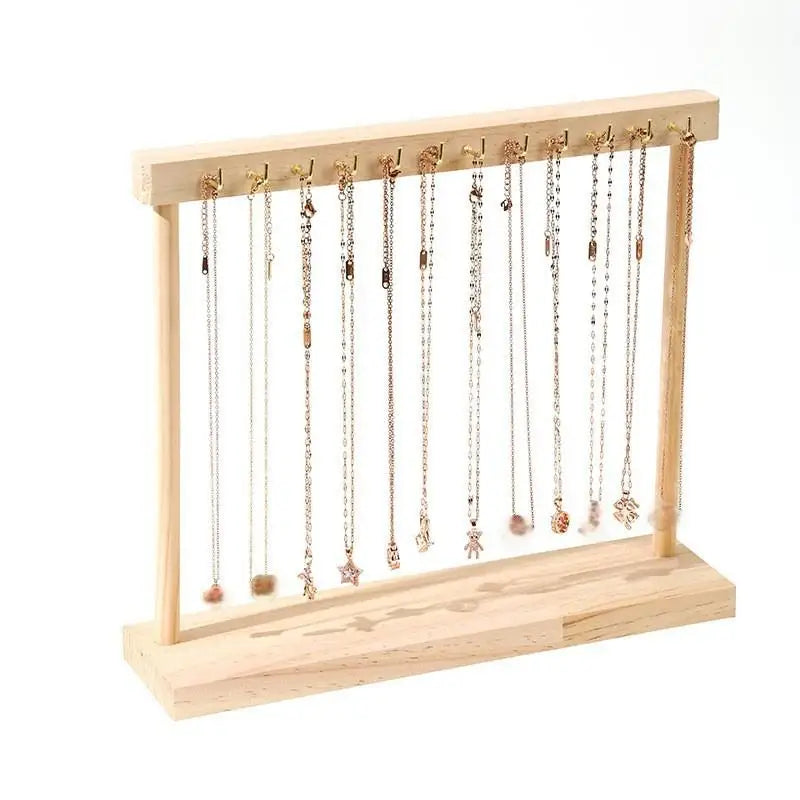 Chains Earrings Bracelets Showcase Storage Rack Jewelry Organizer