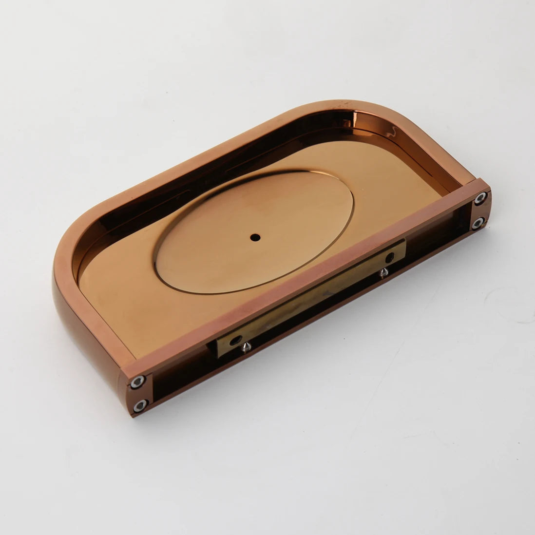 Monite Luxury Rose Golden Bathroom Solid Brass Toilet