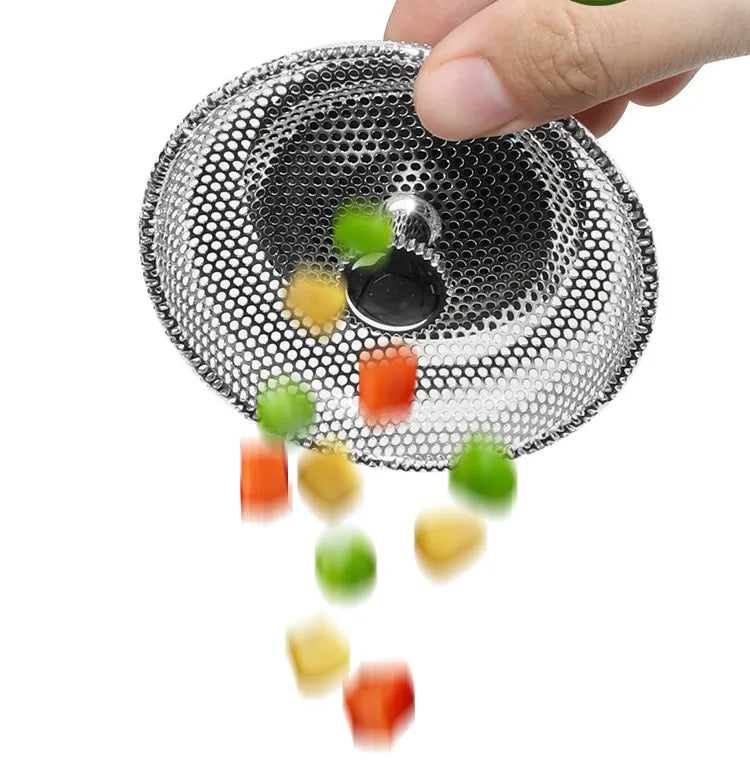 Waste Plug Sink Strainer Stainless Steel Basin Drain