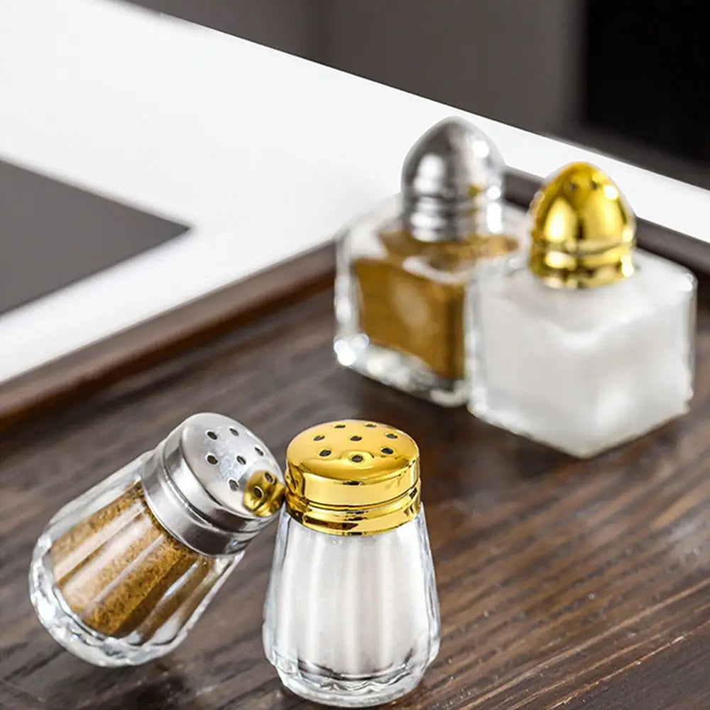 10/15ml Mini Seasoning Bottle Transparent Glass Spice Jars