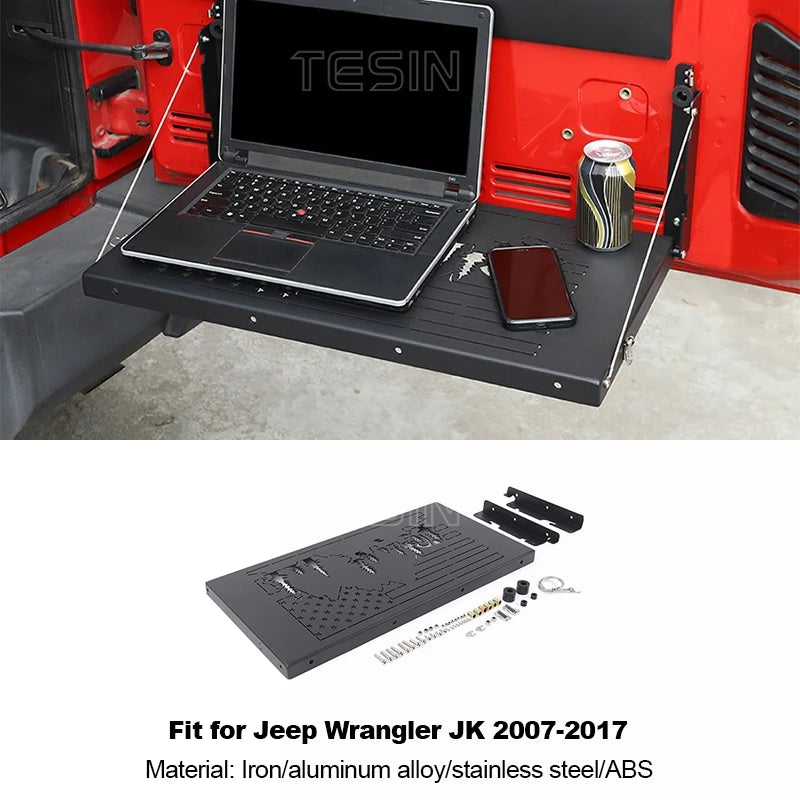 Tesin Car Rear Door Foldable Shelf Tailgate Table