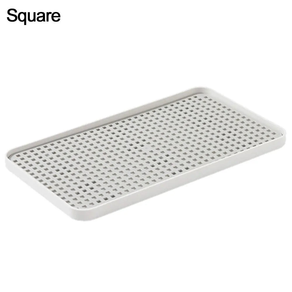 Fruit Dryer Tray Rectangle Tableware Dish Racks Plastic