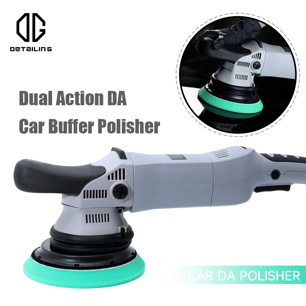 Detailing 5pcs Car Polisher 15mm/21mm Orbital Polisher Dual